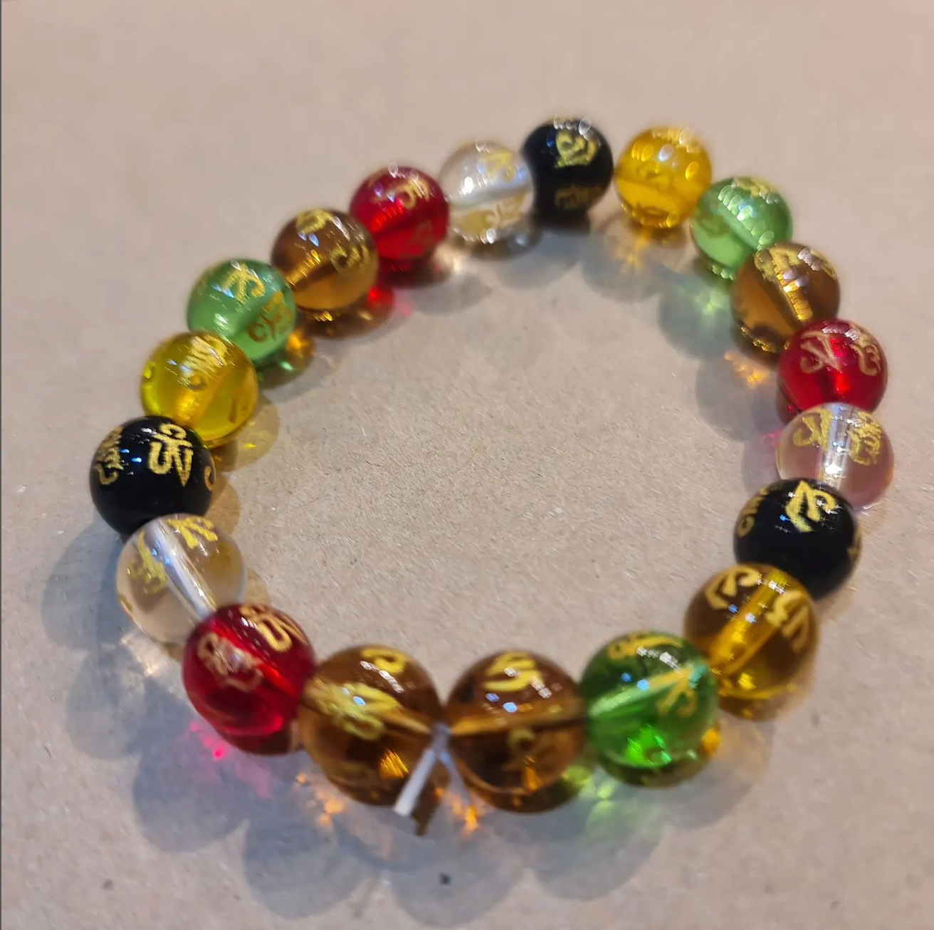 7 Chakra Bracelet (Round)