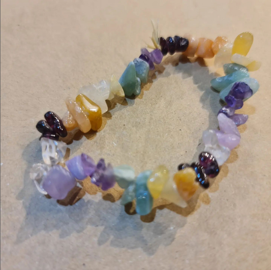 7 Chakra Bracelet (Spiky)